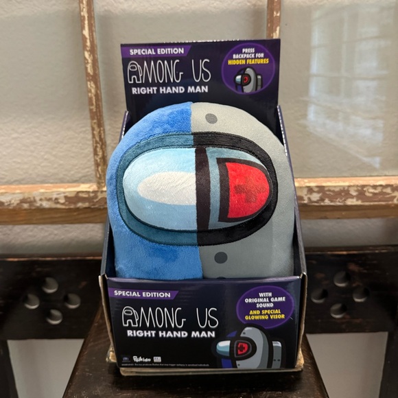 NIB Among Us Special Edition Right Hand Man Crewmate 10in Hidden Features New - Picture 1 of 5